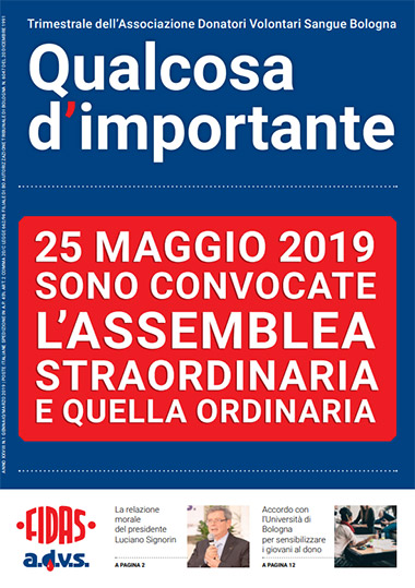 FIDAS giornale - Qualcosa d'importante n1 2019